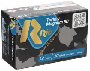 Rio Ammunition RTBCM505 Royal Turkey  12 Gauge 1 3/4 oz 5 Shot 10 Per Box/ 25 Case