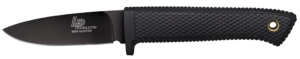 Cold Steel CS38CKE SRK  6″ Fixed Clip Point Plain 3-V Steel Blade  4.75″ Black Textured Kray-Ex Handle