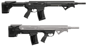 Chiappa Firearms 930.294 301  Full Size Frame 12 Gauge Pump 3″ 4+1 18.50″ Black Steel Barrel  Black Aluminum Receiver  Black Fixed Synthetic Stock  Black Polymer Grip