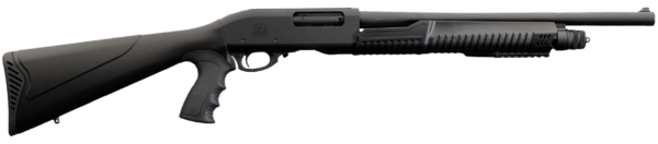 Chiappa Firearms 930.294 301  Full Size Frame 12 Gauge Pump 3″ 4+1 18.50″ Black Steel Barrel  Black Aluminum Receiver  Black Fixed Synthetic Stock  Black Polymer Grip