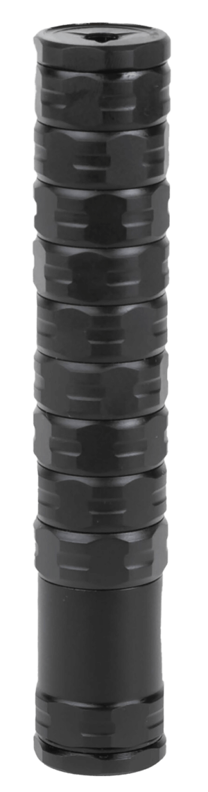 Strike Industries BSOPPRESSORUBASE Oppressor Universal 3-Lug QD Base Set  Black/Silver 1/2″ & 5/8″ Threaded Barrels
