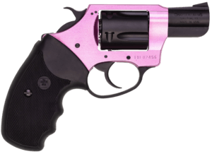 Charter Arms 53835 Pink Lady  38 Special 5rd 2″ Black Steel Barrel  Black Cylinder  Black/Pink Aluminum Frame  Black Rubber Grip  Exposed Hammer