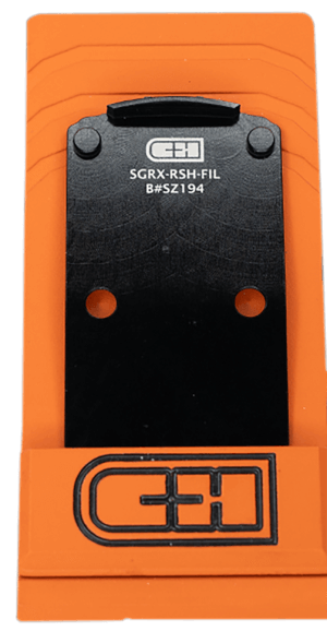 C&h Precision SGRXRSHFIL SIG P320 RX Series  Black Anodized Trijicon/Holosun Pattern Footprint