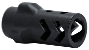 Angstadt Arms AA093LSD28 3-Lug Muzzle Adapter Black Nitride Hardened Steel 1/2×28 Threads 1.42″ 9mm