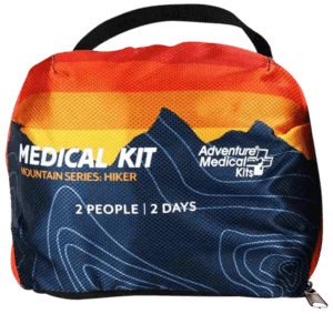 Adventure Medical Kits 01001021 Mountain Hiker Medical Kit First Aid Water Resistant Orange/Blue