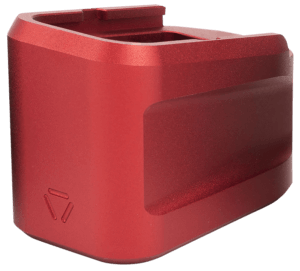 Strike Industries EMPALG19RED Extended Mag Plate  Fits Glock G19 Red 6061 T-6 Aluminum