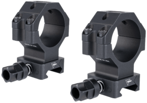 Trijicon AC22067 Scope Rings with Q-LOC Technology  Matte Black  30mm  Extra High