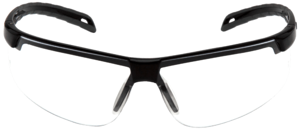 Pyramex PYSB8610DT Everlite Glasses Clear Lens Anti-Fog Black Frame