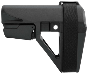 SB Tactical SBT201SB SBT-G2  Fixed Right Side Folding Black Synthetic for H&K UMP  B&T APC  LWRCi SMG45 (Tube Not Included)