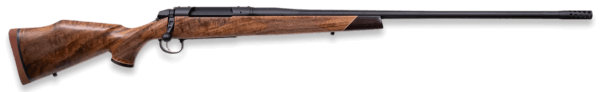 Weatherby 3WASD270NR6B 307 Adventure SD Full Size 270 Win 4+1 26″ Graphite Black Cerakote Mag Sporter Fluted/Threaded Barrel  Drilled & Tapped Steel Receiver  Walnut Fixed Wood Stock