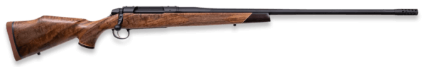 Weatherby 3WASD65RWR6B 307 Adventure SD Full Size 6.5 Wthby RPM 3+1 26″  Graphite Black Cerakote Mag Sporter Fluted/Threaded Barrel  Drilled & Tapped Steel Receiver  Walnut Fixed Wood Stock