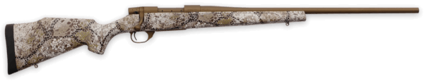 Weatherby VAP257WR4T Vanguard Badlands 257 Wthby Mag 3+1 24″  Burnt Bronze Cerakote #2 Threaded Barrel  Drilled & Tapped Steel Receiver  Badlands Approach Camo Monte Carlo w/Raised Comb Synthetic Stock
