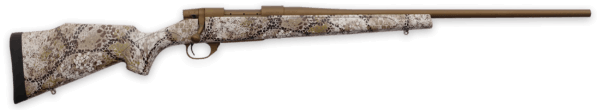 Weatherby VAP300WR4T Vanguard Badlands 300 Wthby Mag 3+1 24″  Burnt Bronze Cerakote #2 Threaded Barrel  Drilled & Tapped Steel Receiver  Badlands Approach Camo Monte Carlo w/Raised Comb Synthetic Stock