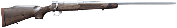 Howa HWH308SLUX M1500 Super Deluxe Full Size 308 Win 4+1 22″ Stainless Threaded Barrel  Drilled & Tapped Stainless Steel Receiver  Turkish Walnut Fixed Stock