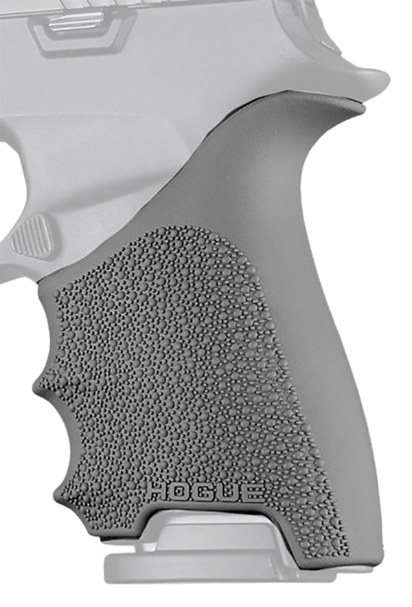 Hogue 17612 Grip Sleeve Handall Beavertail Slate Gray Rubber Fits Sig Sauer P320 Compact