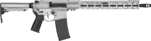 CMMG 30AE70ASG Resolute MK4 300 Blackout 30+1 16.10″ Black Nitride Medium Taper Threaded Barrel  Sniper Gray Cerakote Picatinny Rail Aluminum Receiver  EML 15″ M-LOK Handguard  Sniper Gray Synthetic CMMG 6 Position RipStock  CMMG Zeroed Grip