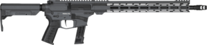 CMMG 92A530FSG Resolute MK17 9mm Luger 33+1 16.10″ Black Nitride Medium Taper Threaded Barrel  Sniper Gray Cerakote Picatinny Rail Aluminum Receiver  EML 15″ M-LOK Handguard  Sniper Gray Synthetic CMMG 6 Position RipStock  CMMG Zeroed Grip