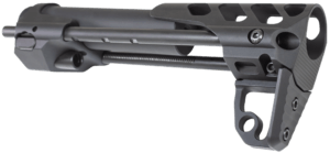 Odin Works OSCQSBLK Close Quarters Rifle Stock Black 6061-T6 Aluminum Compatible w/ AR-15/M4/5.56/223