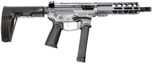 Battle Arms Development XIPHOS004 Xiphos  9mm Luger 30+1 8.50″ Black Barrel  M-LOK Handguards  Combat Gray Aluminum Picatinny Rail Receiver  Black Synthetic Adjustable Stock  Adj Black Grips
