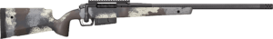Springfield Armory BAW9247PRCCFDA Model 2020 Waypoint Full Size 7mm PRC 3+1 24″ Graphite Black Cerakote Carbon Fiber Barrel  Graphite Black Cerakote Picatinny Rail Stainless Steel Receiver  Ridgeline Camo Adj Comb w/M-LOK Carbon Fiber Stock