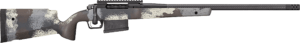 Springfield Armory BAW924300PRCCFDA Model 2020 Waypoint Full Size 300 PRC 3+1 24″ Graphite Black Cerakote Carbon Fiber Barrel  Graphite Black Cerakote Picatinny Rail Stainless Steel Receiver  Ridgeline Camo Adj Comb w/M-LOK Carbon Fiber Stock