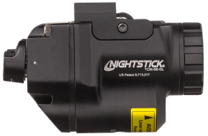 Nightstick TCM5BGL Subcompact Weapon Light with Green Laser  Black Anodized 650 Lumens White LED Glock/Sig Sauer/H&K/Ruger/Smith & Wesson M&P