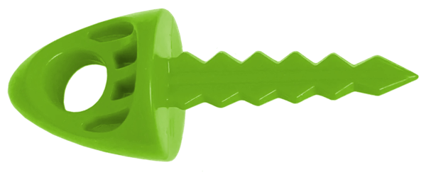Targettack Llc  Targettack  Lime Green Polycarbonate Plastic 1″ For Paper/Vinyl Targets 12 Pack