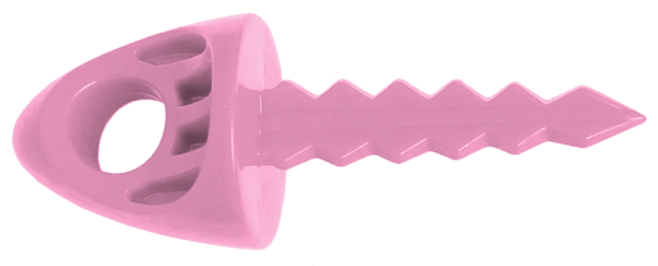 Targettack Llc  Targettack  Pink Polycarbonate Plastic 1″ For Paper/Vinyl Targets 12 Pack