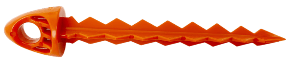 Targettack Llc  Targettack  Orange Polycarbonate Plastic 3″ For Paper/Vinyl Targets *100 Loose Bulk