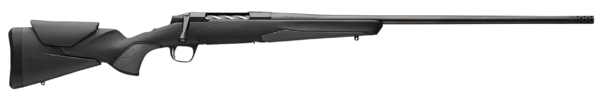 Browning 036003218 X-Bolt 2 Hunter Full Size 308 Win 4+1 22″ Matte Black Threaded Sporter Barrel  Matte Black Drilled & Tapped Steel Receiver  Black Adjustable Vari-Tech w/Grip Module Synthetic Stock
