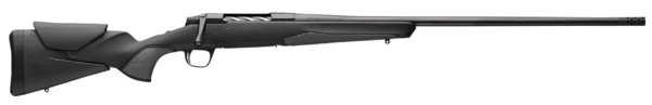 Browning 036003294 X-Bolt 2 Hunter Full Size 6.5 PRC 3+1 24″ Matte Black Threaded Sporter Barrel  Matte Black Drilled & Tapped Steel Receiver  Black Adjustable Vari-Tech w/Grip Module Synthetic Stock