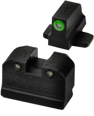 Sig Sauer Electro-Optics SOX10009 X-Ray3 Day/Night Sights  Black | Green Tritium Green Outline Front Sight Black Rear Sight