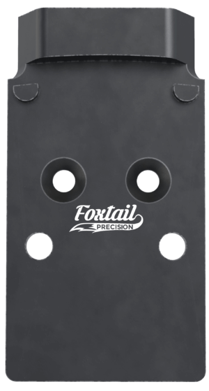 Foxtail Precision 100004 Red Dot Adapter Plate for Optics-Ready Pistol  Black Anodized CZ P10