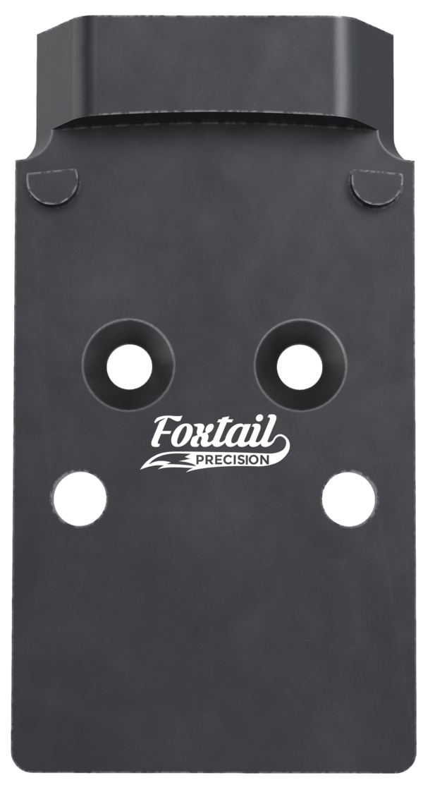 Foxtail Precision 100001 Red Dot Adapter Plate for Optics-Ready Pistol  Black Anodized CZ P10