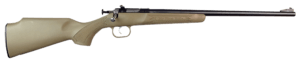 Crickett KSA235 My First Rifle  22 S/L/LR Single Shot 16.10″ Blued Barrel & Receiver  Desert Tan Synthetic Fixed Stock