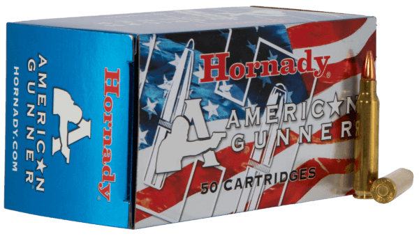 Hornady 80237 American Gunner  223 Rem 55 gr Hollow Point 50 Per Box/ 10 Case