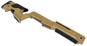 Archangel AAMINIDT Precision Stock  Desert Tan Synthetic Fixed with Adjustable Cheek Riser for Ruger Mini-14  Mini Thirty