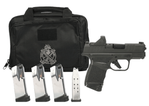 Springfield Armory HC9319BOSPCAP Hellcat OSP *CA Compliant 9mm Luger Gear up 2024 Includes Viridian RFX-11 Green Dot Optic  3 Magazines (Total of 5)  Dual Range Bag