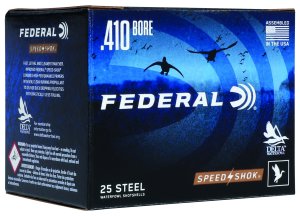Federal WF4136 Speed-Shok  410Gauge 3″ 3/8oz 6Shot 25rd Box