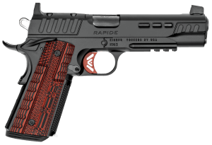 Kimber Mfg Inc 3000453 Rapide Heat OR 9mm 9+1 5″ Steel Kimpro II Black Black/Red G10 Grip