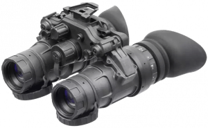 AGM Global Vision 12UN41284123111 UNVG  Night Vision Goggles Black 1x 64-72 Ip/mm Resolution