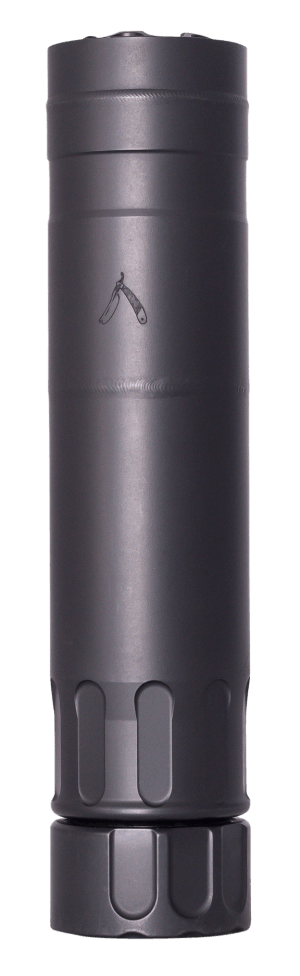 Rugged Suppressors RZR01762 Razor762  7.62mm 1.50″ Diameter  Stainless Steel  Black Cerakote Finish  5/8″-24 tpi