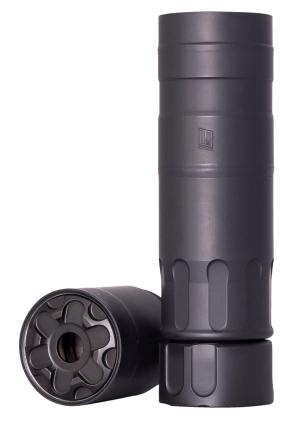 RUGGED SUPPRESSOR MIC01762 Micro30  7.62mm 1.50″ Black Cerakote 17-4 Stainless Steel 5/8″-24 tpi
