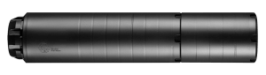 Dead Air WOLFMAN Wolfman Modular 9mm Luger 1.61″ Black Cerakote 17-4 Stainless Steel 1/2″-28 tpi