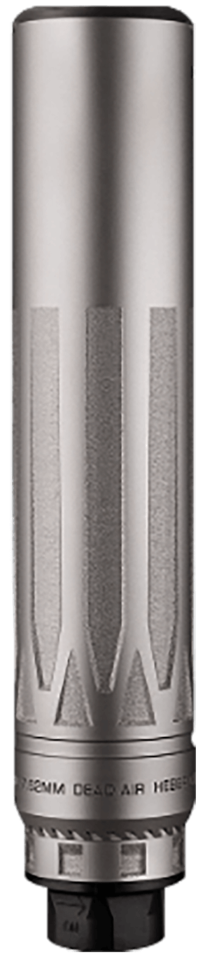 Dead Air NOMADLTIXCXENOSIL Nomad LTI XC Xeno Silver 7.62mm Silencer w/ Xeno Adapter & DA124 Omni Brake