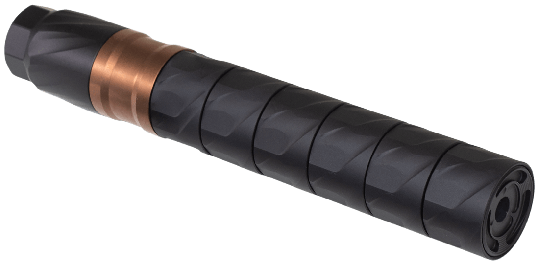 Odin Works SUPNAV22BLK NAV 22 Suppressor Black