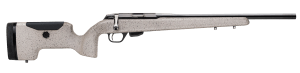 Tikka JRT1XU309SB T1X UPR 17 HMR 10+1 16″ Black Threaded Barrel  Black Drilled & Tapped Steel Receiver  Desert Sand Textured Fixed Carbon Fiber/Fiberglass Stock  Right Hand