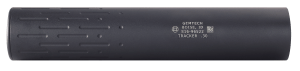 Gemtech 12116 Tracker  30 Cal 1.6″ Black Hardcoat Anodized Aluminum 5/8″-24 tpi