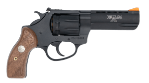 Charter Arms 12335 Pathfinder II 22LR 8-shot Revolver Black Passivate, Standard Hammer, Wood Grip, Fixed Alum Sight, 3.5″ Barrel