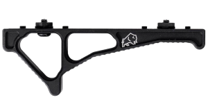 Pachmayr 02466 AR Rear Grip Non-Slip Texture Black Rubber with Finger Grooves for AR-15